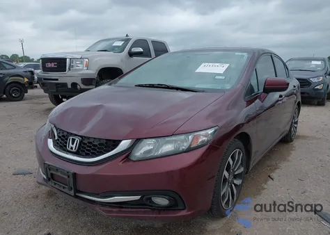 2014 Honda Civic Ex-L from USA, damaged, VIN 19XFB2F9XEE214420